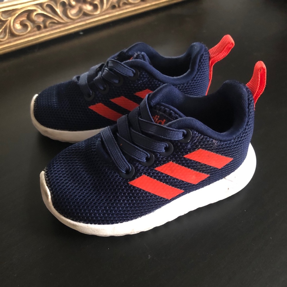 Navy Baby Toddler Size 4 Adidas Sneakers